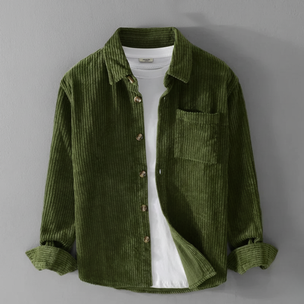 Rafael™ | Camicia in velluto a coste