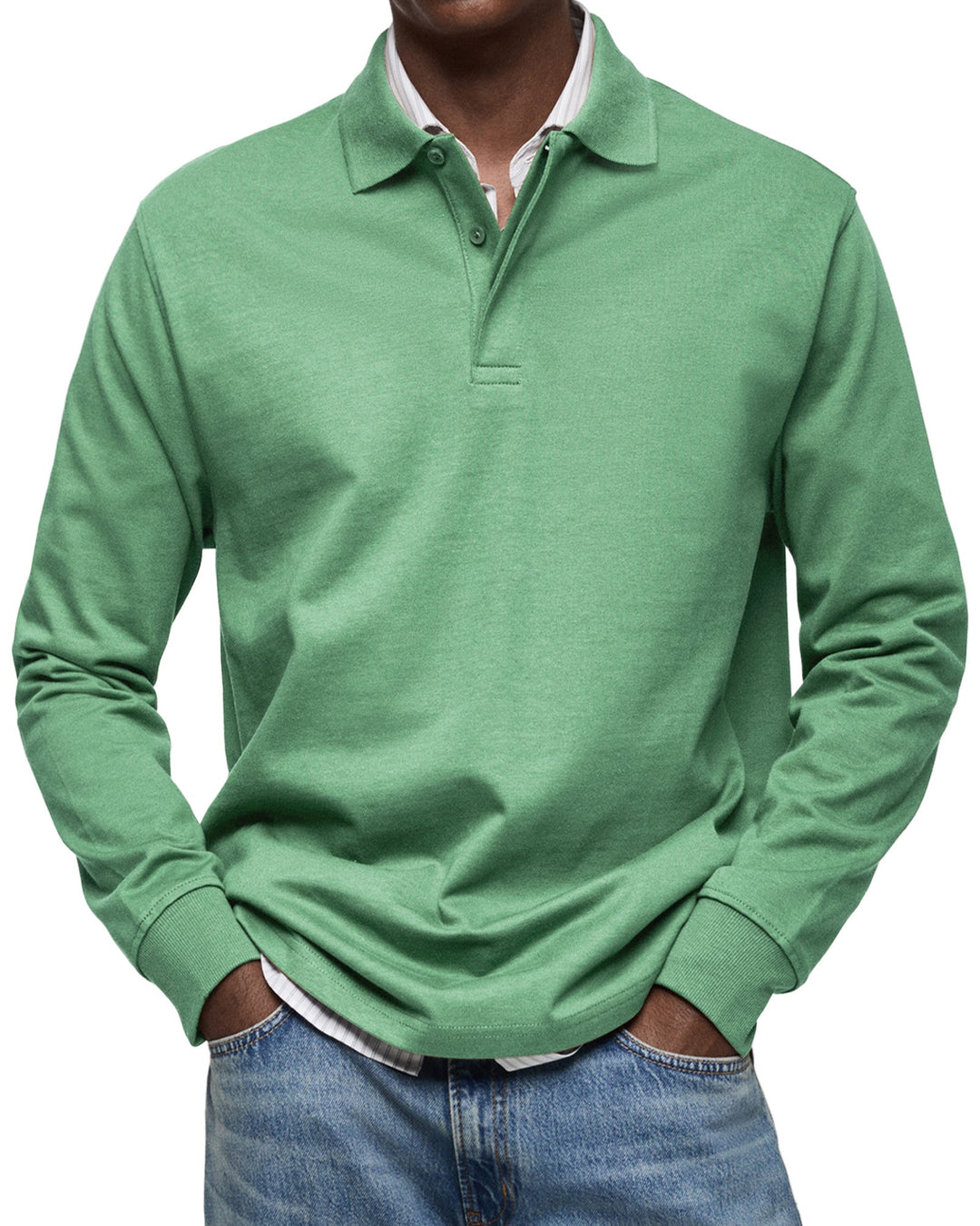 RIVANI MILANO| POLO DI LUSSO A MANICHE LUNGHE