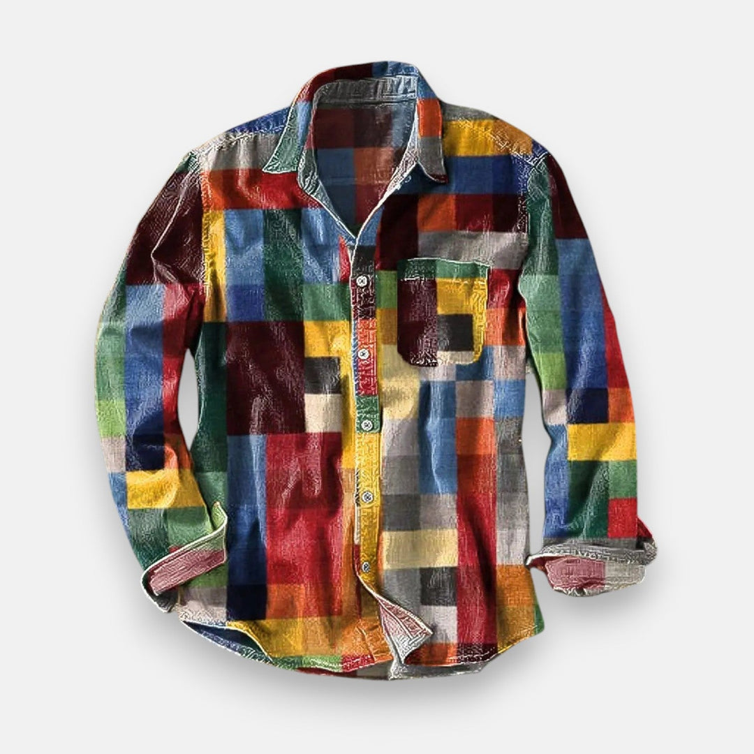 JOEL | Camicia a maniche lunghe stampata