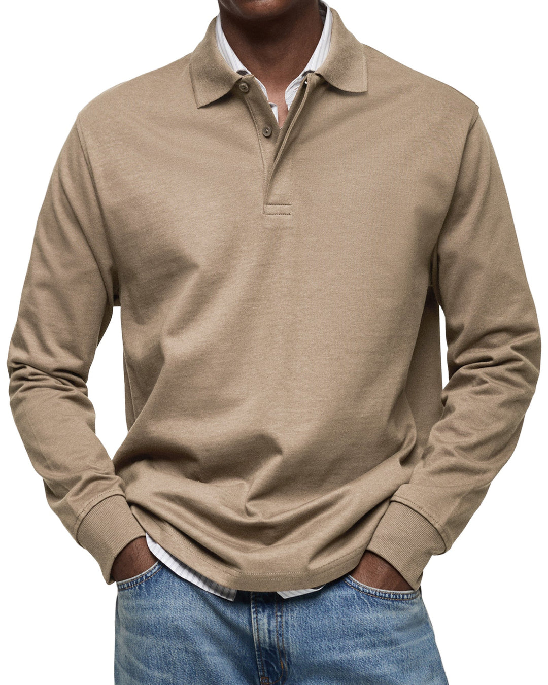 RIVANI MILANO| POLO DI LUSSO A MANICHE LUNGHE