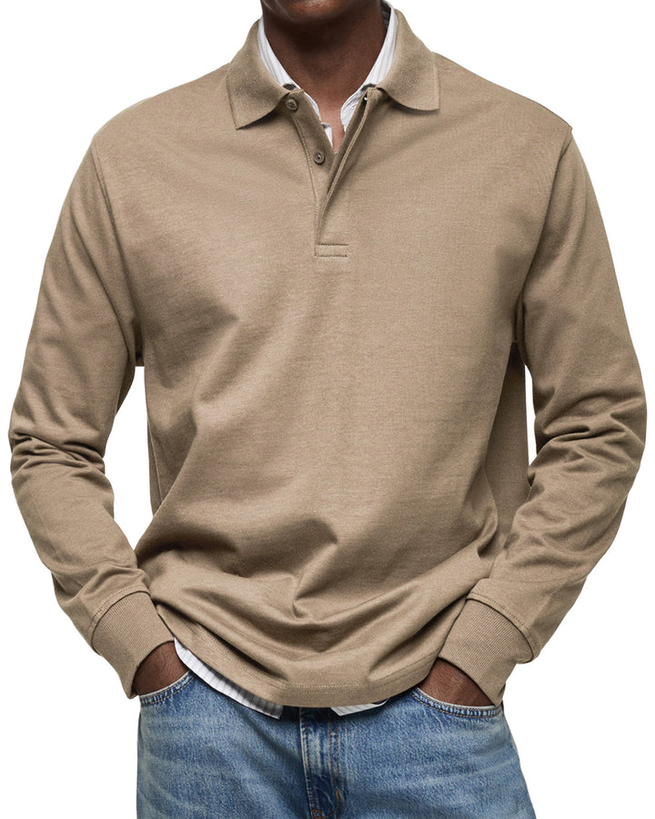 RIVANI MILANO| POLO DI LUSSO A MANICHE LUNGHE