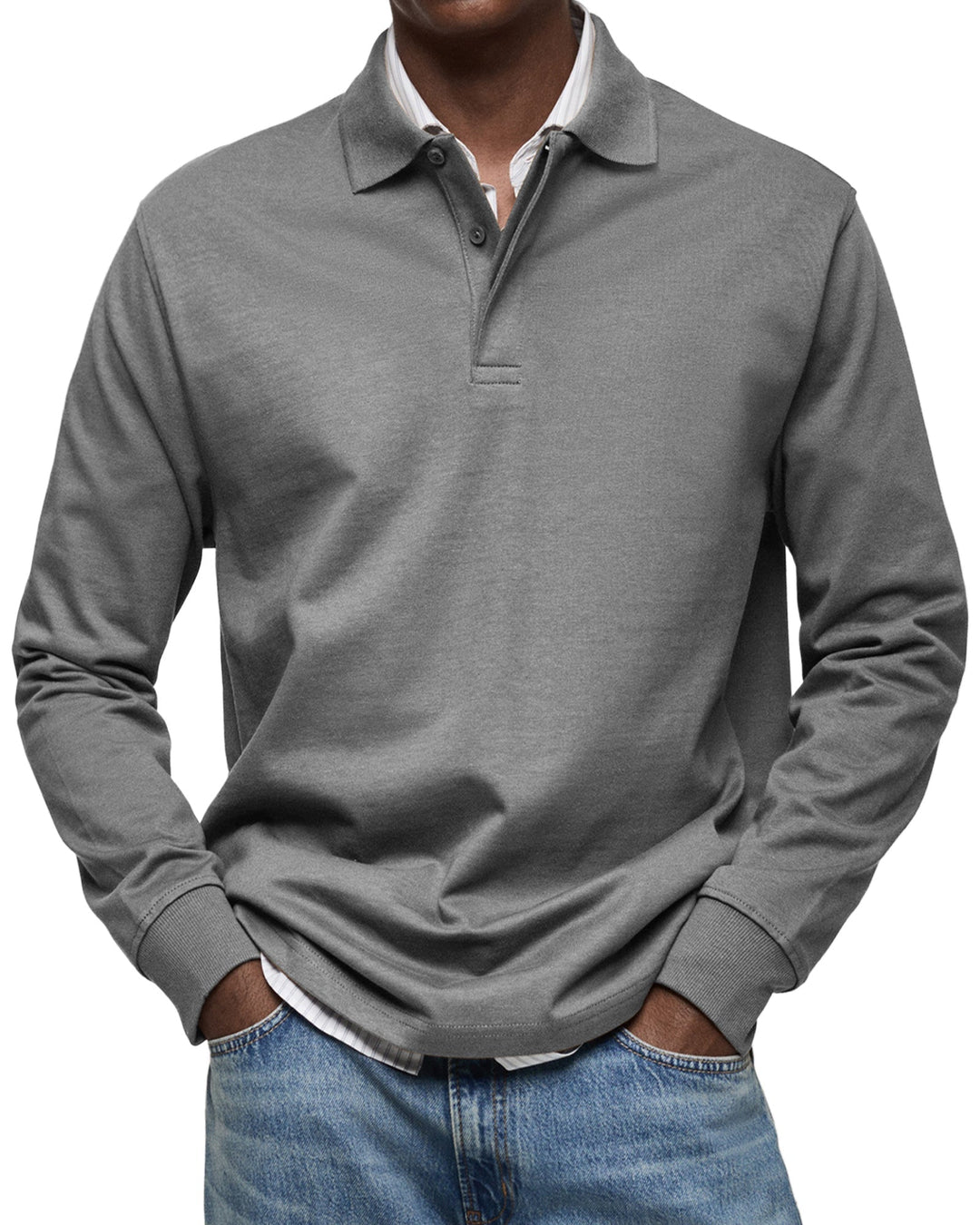 RIVANI MILANO| POLO DI LUSSO A MANICHE LUNGHE
