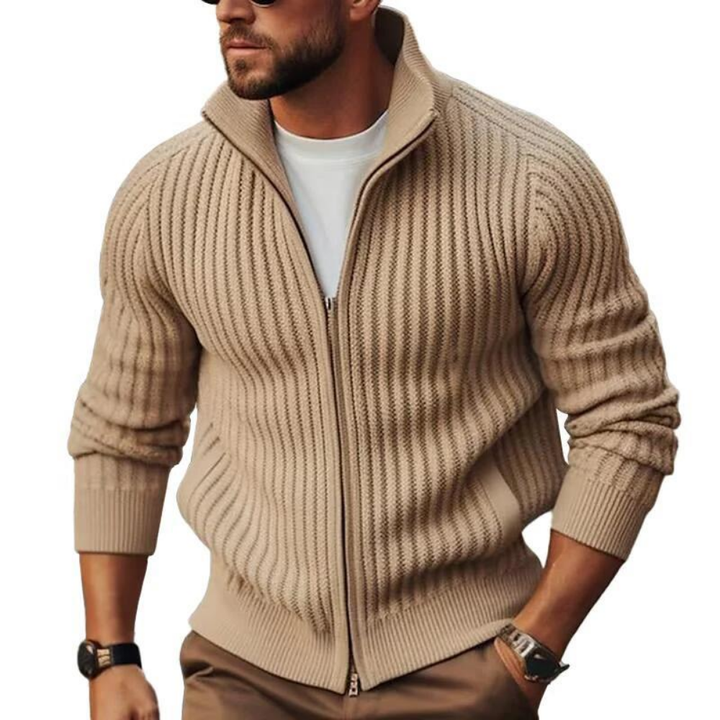 Maglione a Coste da Uomo