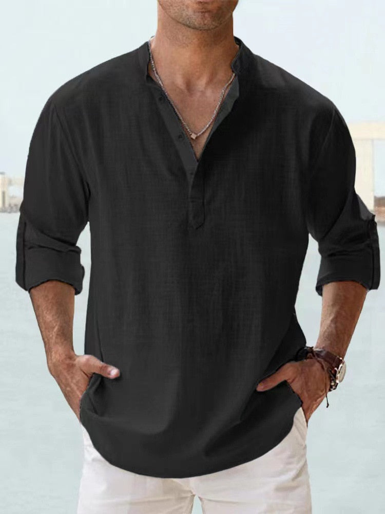 Rivani™ | Camicia in lino traspirante