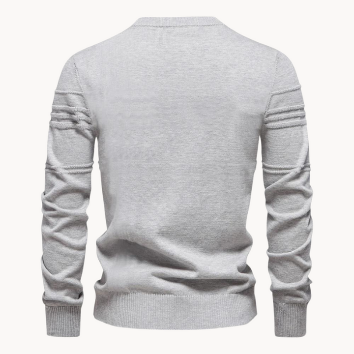 RIVANI | Maglione elegante da uomo con design a quadri