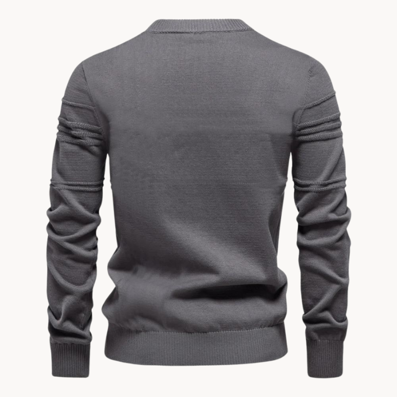 RIVANI | Maglione elegante da uomo con design a quadri