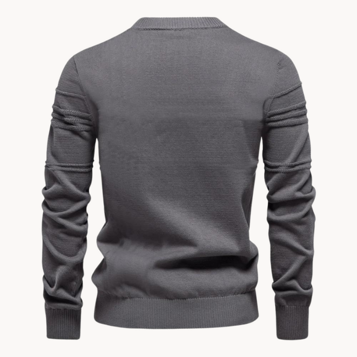 RIVANI | Maglione elegante da uomo con design a quadri