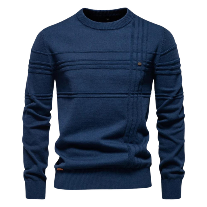 RIVANI | Maglione elegante da uomo con design a quadri