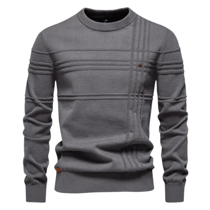 RIVANI | Maglione elegante da uomo con design a quadri