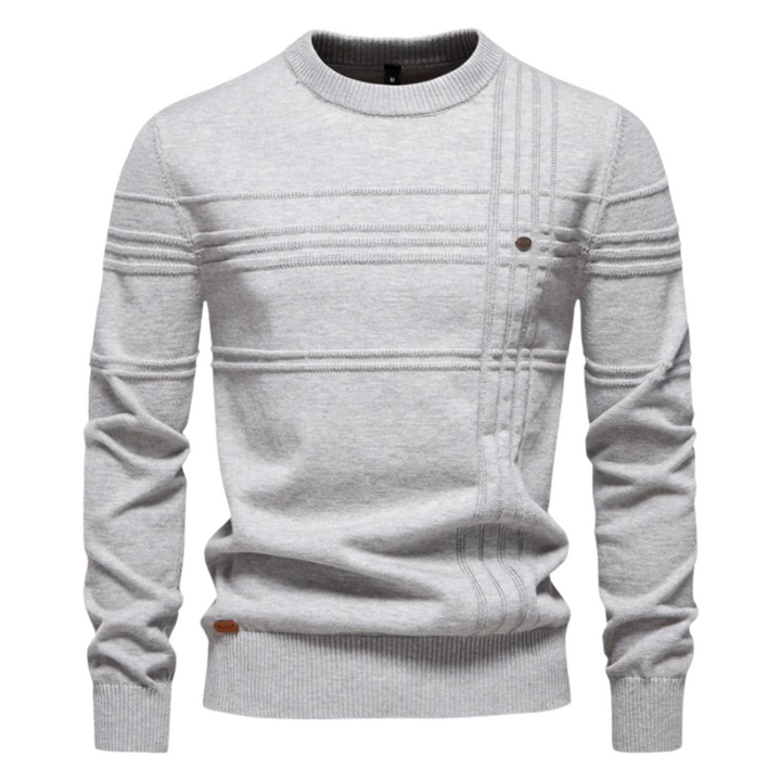 RIVANI | Maglione elegante da uomo con design a quadri