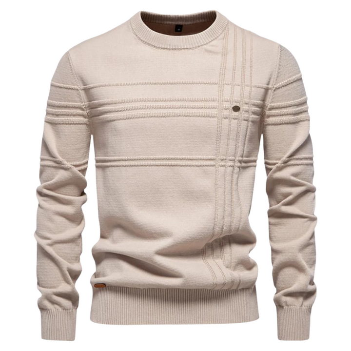 RIVANI | Maglione elegante da uomo con design a quadri