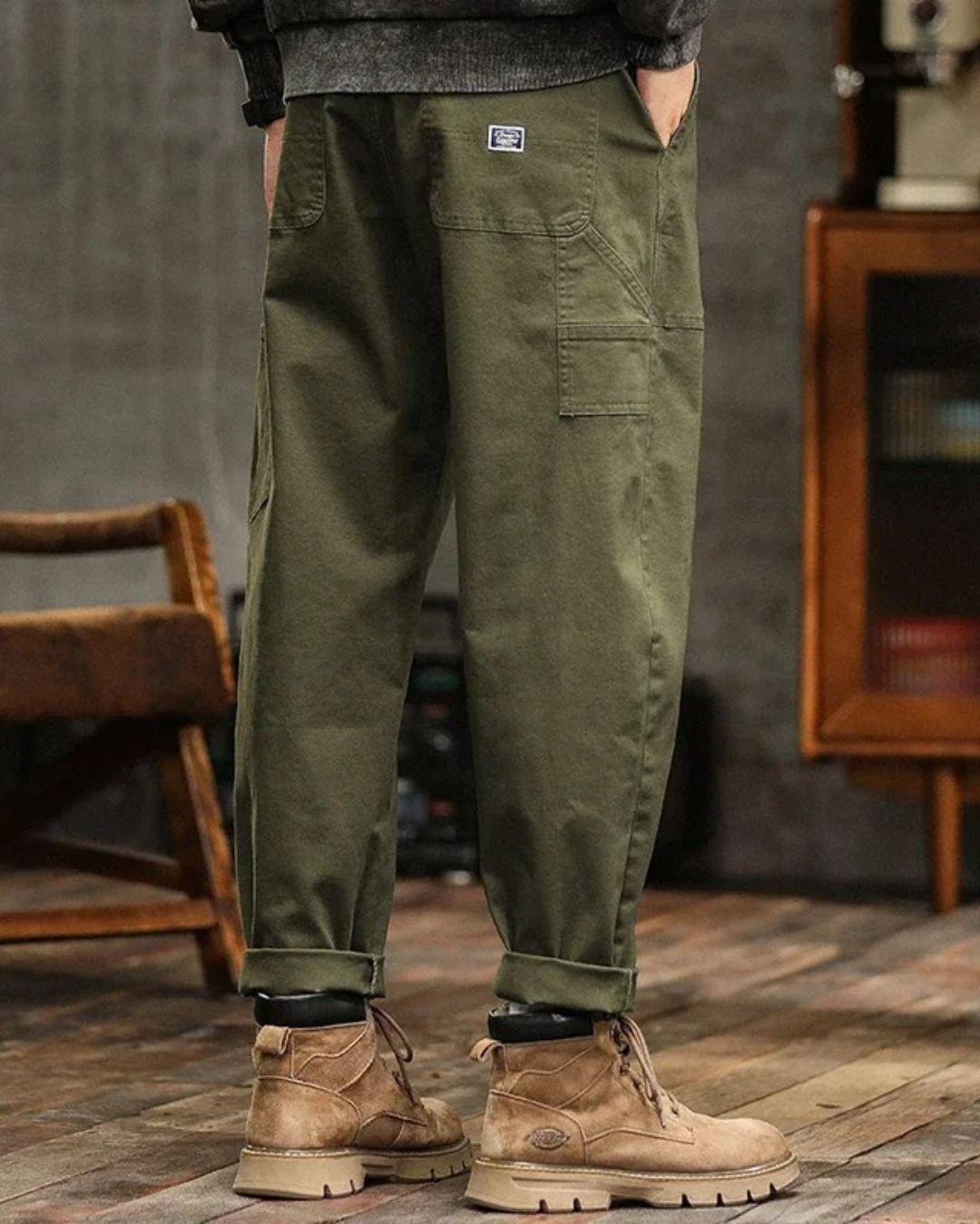 RIVANI MILANO| PANTALONI CARGO CLASSICI