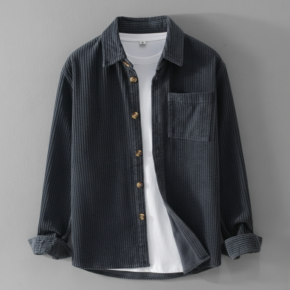 Rafael™ | Camicia in velluto a coste