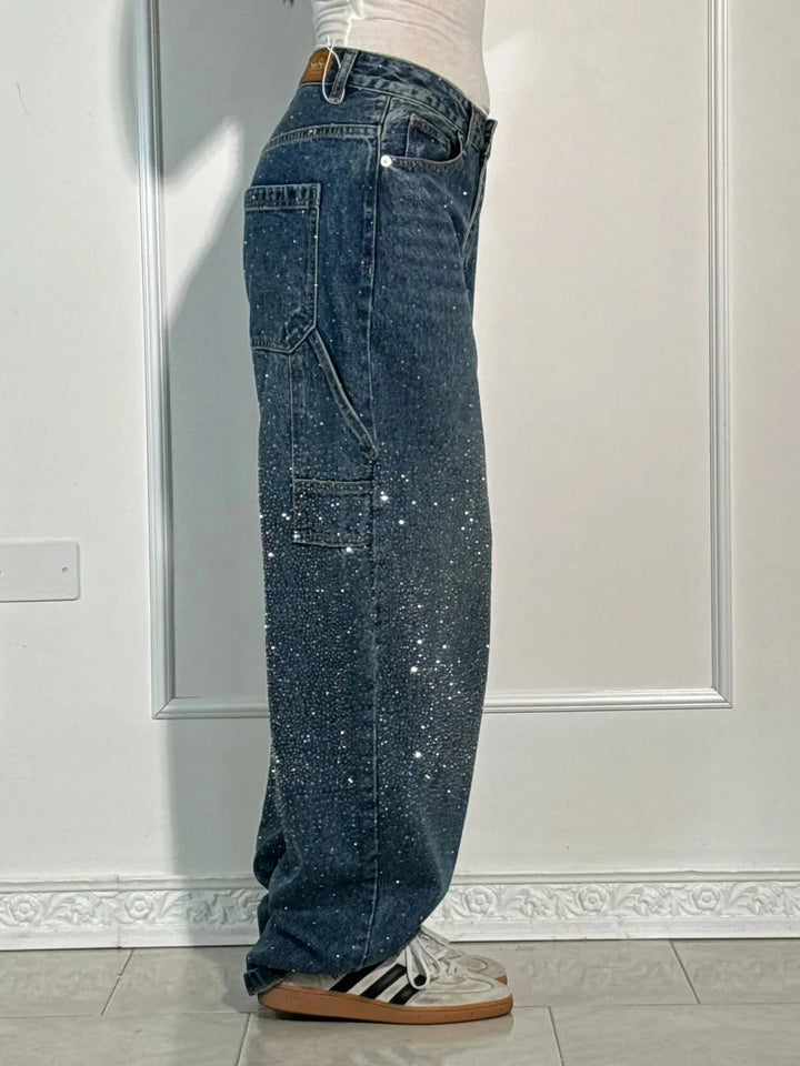 Pantaloni Donna Balloon in Denim | Stile Versatile