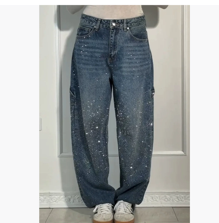 Pantaloni Donna Balloon in Denim | Stile Versatile
