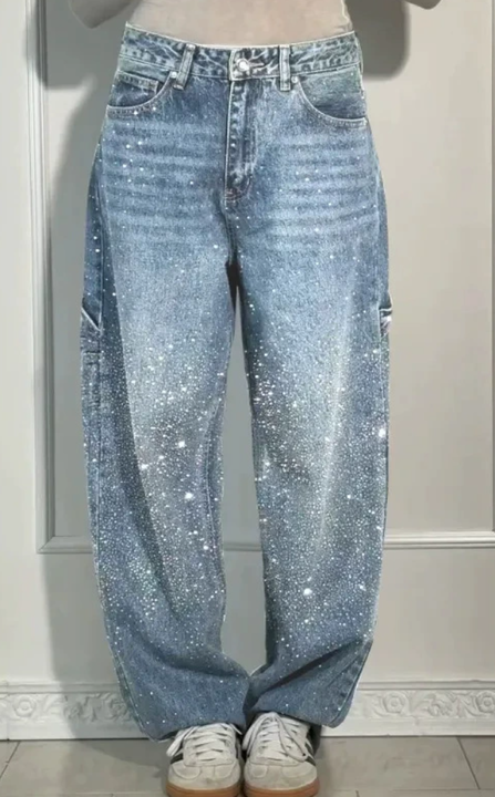 Pantaloni Donna Balloon in Denim | Stile Versatile