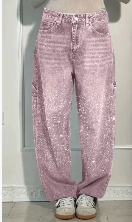 Pantaloni Donna Balloon in Denim | Stile Versatile