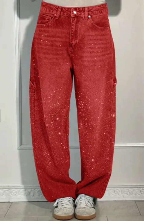 Pantaloni Donna Balloon in Denim | Stile Versatile